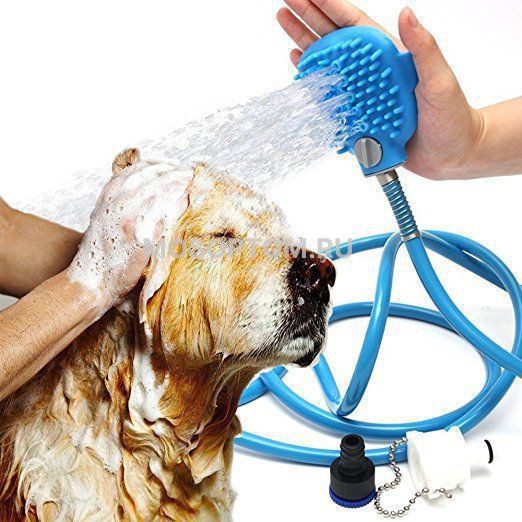 Щетка-душ для собак PET BATHING TOOL оптом - Фото №5